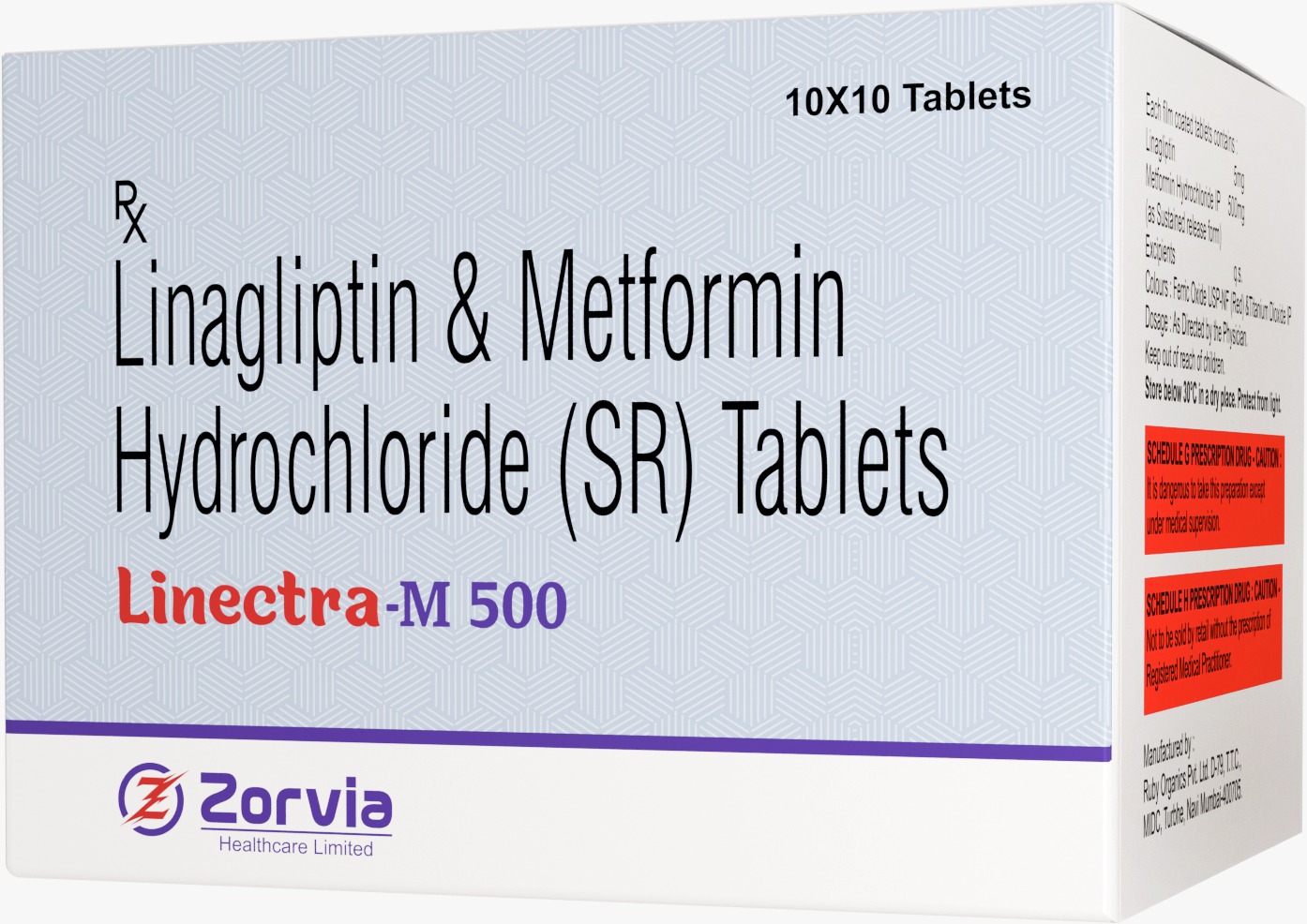 Linectra-M 500 tablets