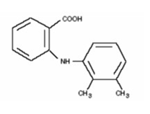 Mefenamic Acid Structural Formula